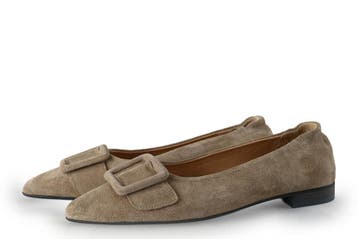 Babouche Ballerinas in maat 38 Beige, Vêtements | Femmes, Verzenden, Ballerina's