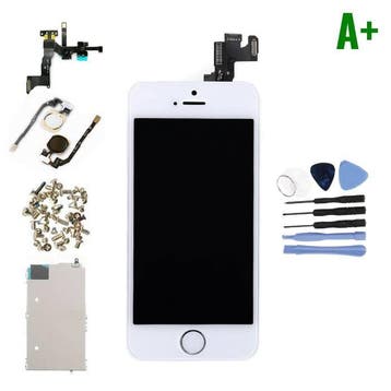 iPhone 5S Voorgemonteerd Scherm (Touchscreen + LCD +, Verzenden, Nieuw