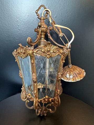 Plafondlamp - Glas, Legering