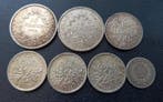 France. Lote of 7 silver coins (Sans prix de réserve)