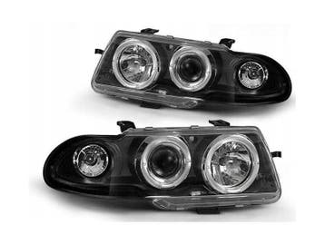 Angel Eyes koplampen Black geschikt voor Opel Astra F, Verzenden, Nieuw, Opel