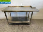 Table de travail en acier inoxydable 145 x 70 x 88 cm Horeca, Zakelijke goederen, Horeca | Overige, Verzenden