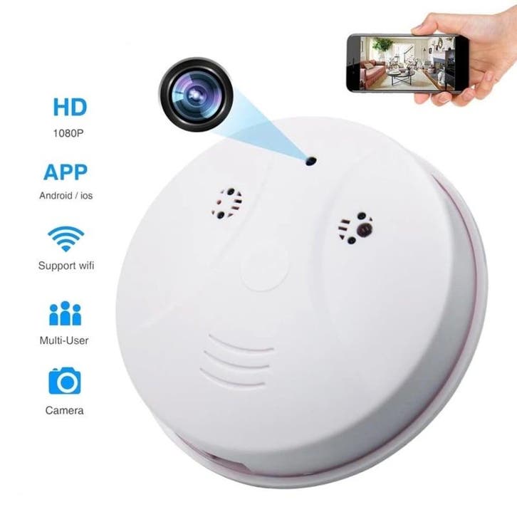Spy verborgen camera FullHD rookmelder + WIFI & APP, TV, Hi-fi & Vidéo, TV, Hi-fi & Vidéo Autre, Envoi