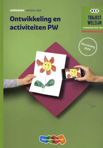 Traject Welzijn Ontwikkeling en activiteiten PW Werkboek, Boeken, Verzenden, Zo goed als nieuw, Thieme Meulenhoff