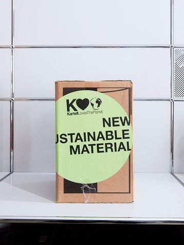 Kartell - Container - Prullenmand - Wit - Plastic