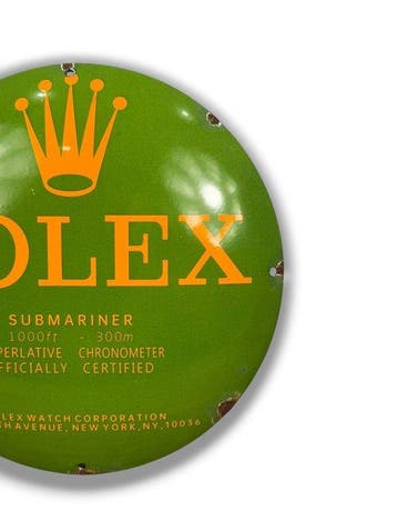 Rolex - Submariner - Emaille plaat - Emaille