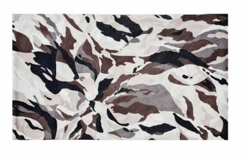 Haarband Multifunctioneel 45x25cm - Camouflage - Beige
