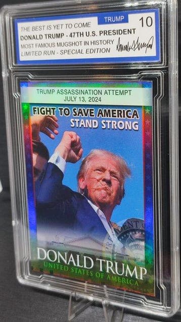 DONALD TRUMP 47th U.S. President - 1 Card
