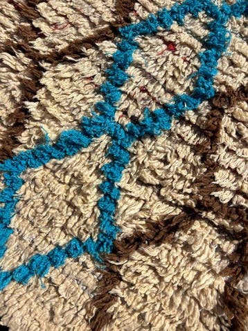 Beni Ouarain – Vintage Moroccan Berber Wool Runner - Berber, Huis en Inrichting, Nieuw