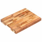 vidaXL Hakblok 40x30x4 cm massief acaciahout, Huis en Inrichting, Keuken | Keukenbenodigdheden, Verzenden, Nieuw