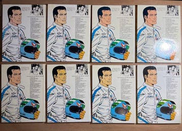 Michel Vaillant T6 + T19 à T25 - 8x C - EO/Ré - 8 Album -, Boeken, Nieuw
