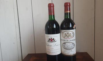 1989 Chateau Larose & 1985 Chateau de Camensac - Haut-Médoc,