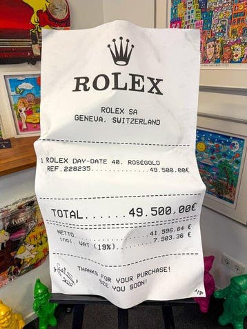 Louis Michel Krüger - Rolex Reciept (Dirty)