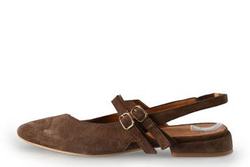 Manfield Slingbacks in maat 39 Bruin, Vêtements | Femmes, Verzenden