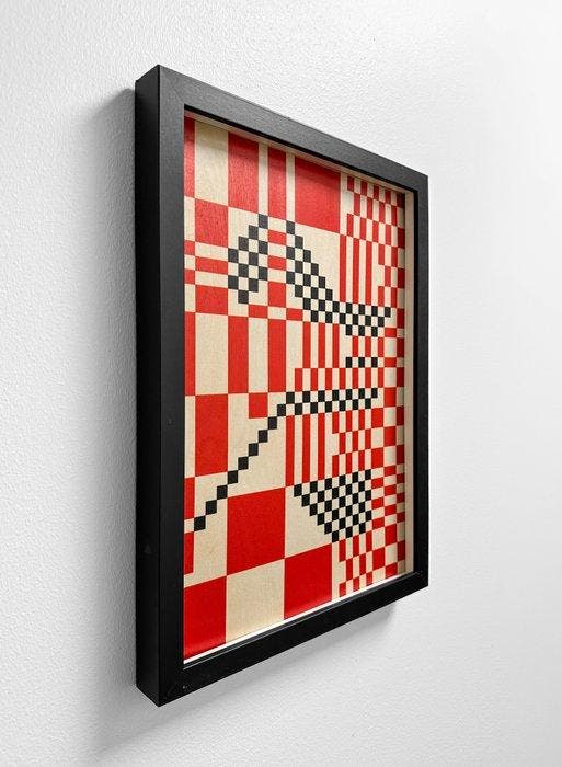 TAKACS - Reliëf, Limited Edition Wooden Relief - No Reserve, Antiquités & Art, Curiosités & Brocante