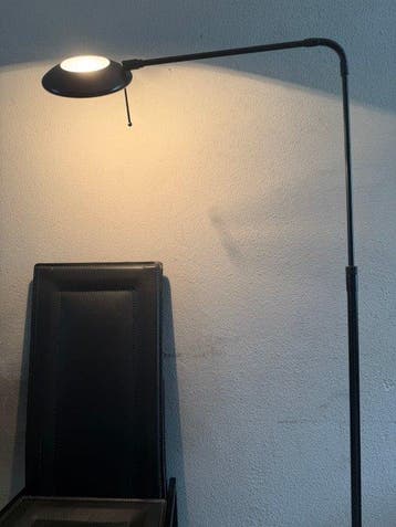 Steinhauer - Staande lamp - Messing - UFO-vloerlamp in Space