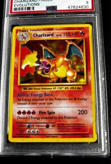 Pokémon - 1 Graded card - Dracaufeu 11 Foil - PSA 9 - XY -