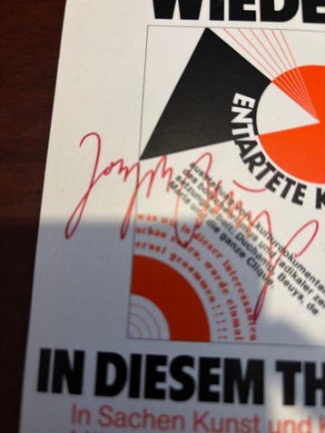 Klaus Staeck (1979) - Entartete Kunst