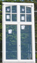 meranti houten  raam , chassis , venster , kozijn 120 x 225, 75 tot 150 cm, Raamkozijn, Nieuw, Ophalen of Verzenden