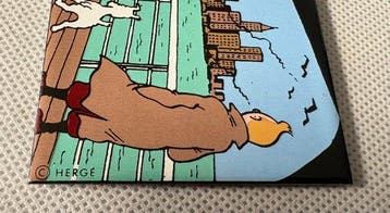 Collectie koelkastmagneten - Kuifje en Milou in New York -, Nieuw