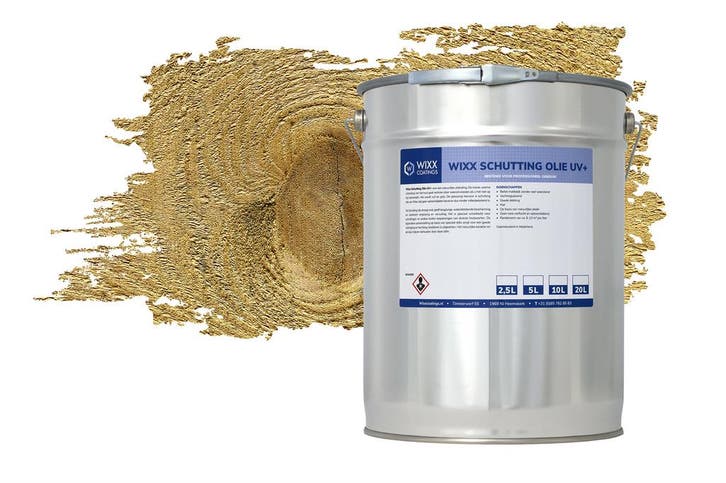 Wixx Schuttingolie UV+ Blank | Naturel 20L, Doe-het-zelf en Bouw, Verf, Beits en Lak, Nieuw, Verzenden