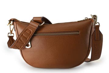 Laurent David Schoudertas Bruin, Handtassen en Accessoires, Verzenden, Zo goed als nieuw, Bruin