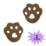 Fako Bijoux - Tennisdemper - Poot - Bruin - 2 Stuks, Sport en Fitness, Tennis, Verzenden, Nieuw