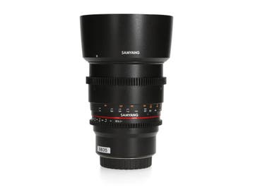 Samyang 85mm T1.5 - Micro Four Thirds - 1 jaar garantie, Ophalen of Verzenden, Zo goed als nieuw