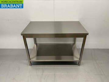 Table de travail HCB en acier inoxydable « Basic-line » 120, Verzenden