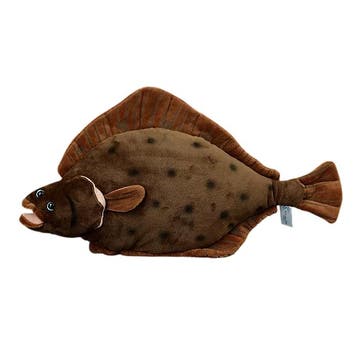 Schattige Platvis Pluche - Vissen Knuffel - Vis Decoratie, Collections, Verzenden