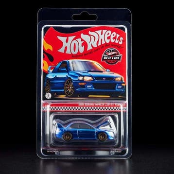Hot Wheels 1:64 - Modelauto - Subaru Impreza 22B-STi 1998 -, Nieuw
