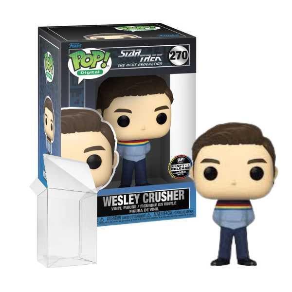 Funko Pop! NFT Digital: Star Trek - Wesley Crusher #270 LE, Collections, Jouets miniatures, Envoi