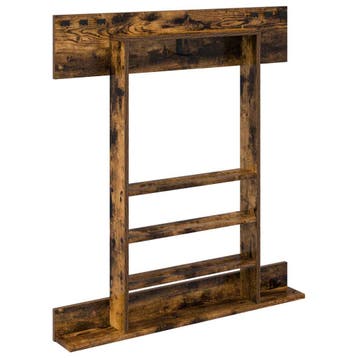 vidaXL Biljartkeu-stand Bewerkt hout 93 x 12 x 103 cm, Verzenden, Nieuw