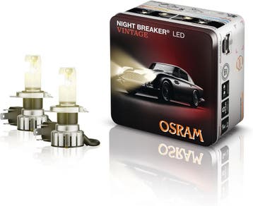 Osram Night Breaker LED Vintage H4 + R2 Street Legal Set | +, Auto-onderdelen, Ophalen of Verzenden, Nieuw