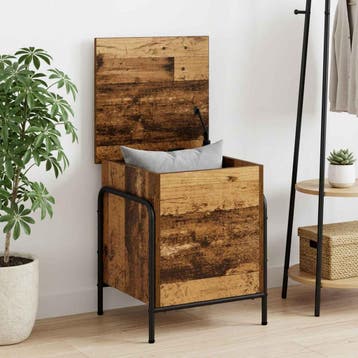 vidaXL Opbergbox Oud hout 80 x 40 x 49,5 cm Bewerkt hout, Verzenden, Nieuw