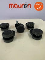 Set Ahrend 230 bureaustoel wielen - zacht - (5 stuks), Werkplek, Ophalen of Verzenden, Gebruikt, Stoel