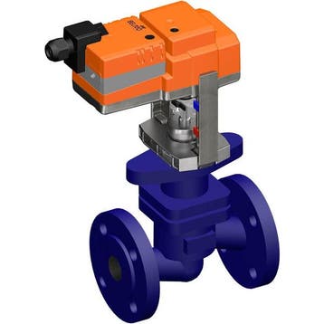 Belimo Klepafsluiter 15mm Flens DN50 Kvs25 24VAC/DC 150s, Verzenden