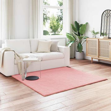 vidaXL Antislip vloerkleed van imitatie konijnenbont OLITE, Verzenden, Nieuw