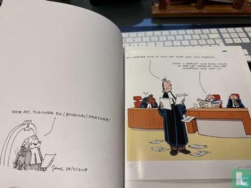 Rechter, De - De rechter is jarig - 2018, Eén stripboek, Verzenden, Zo goed als nieuw, Muylwijck, Jesse van.