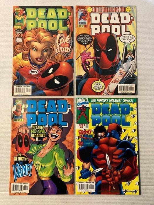 Deadpool (1997) 16 comics in range # 3 to 45. High Grade! -, Boeken, Strips | Comics