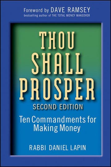 Thou Shall Prosper 9780470485880 Daniel, Verzenden, Zo goed als nieuw, Daniel