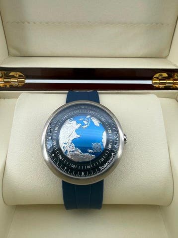 CIGA DESIGN - Series U Blue Planet TITANIUM ALLOY - Homme -, Nieuw