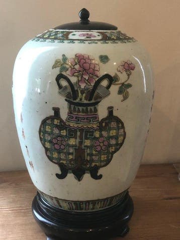 Vaas - Porselein - China - Tongzhi (1862-1874) - Tongzhi
