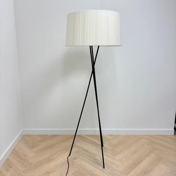Design schemerlamp van Santa & Cole Tripode G5, creme -, Gebruikt