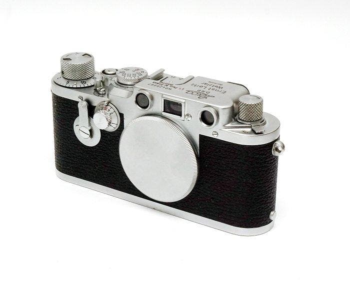 Leica IIIC -> IIIF Conversion INTERESSANTE HISTORIE Analoge, Verzamelen, Foto-apparatuur en Filmapparatuur