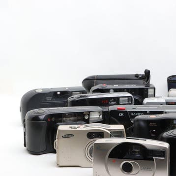 Minolta, Canon, Fuji, Samsung, Pentax, Olympus Mystery box, Nieuw