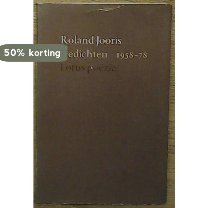 Gedichten 1958-78 9789062907120 Jooris, Boeken, Overige Boeken, Gelezen, Verzenden