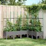 vidaXL Plantenbak met latwerk 160x120x142,5 cm polypropeen, Tuin en Terras, Verzenden, Nieuw
