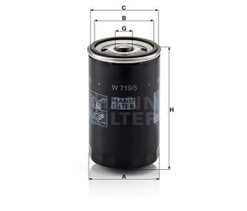 MANN Filter Oliefilter W 719/5, Ophalen of Verzenden, Nieuw, Overige automerken