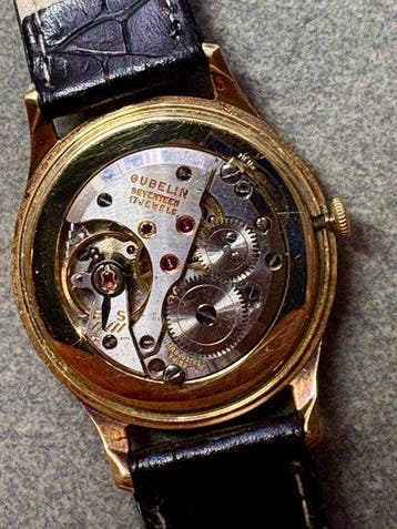 Gübelin - Unknown - 23044 12268 - Heren - 1950-1959, Handtassen en Accessoires, Horloges | Heren, Nieuw